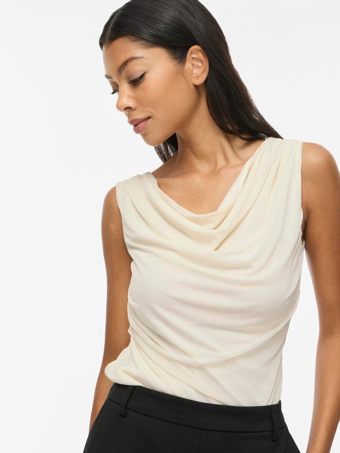 VISAYA Top - Birch - VERO MODA & VILA Bergvik